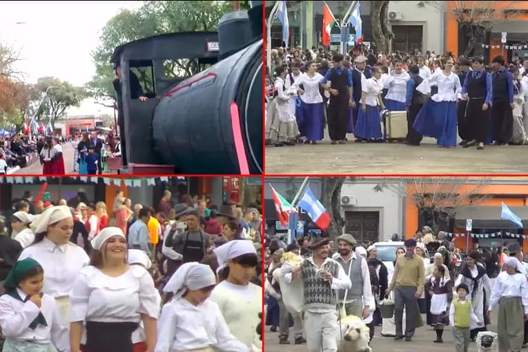 Fiesta Nacional de la Colonización: el tradicional desfile histórico emocionó en San José - imagen de origen