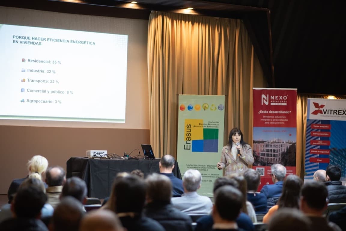 Se realizó una jornada sobre eficiencia energética y etiquetado de viviendas en Entre Ríos - Dos Florines - imagen de origen