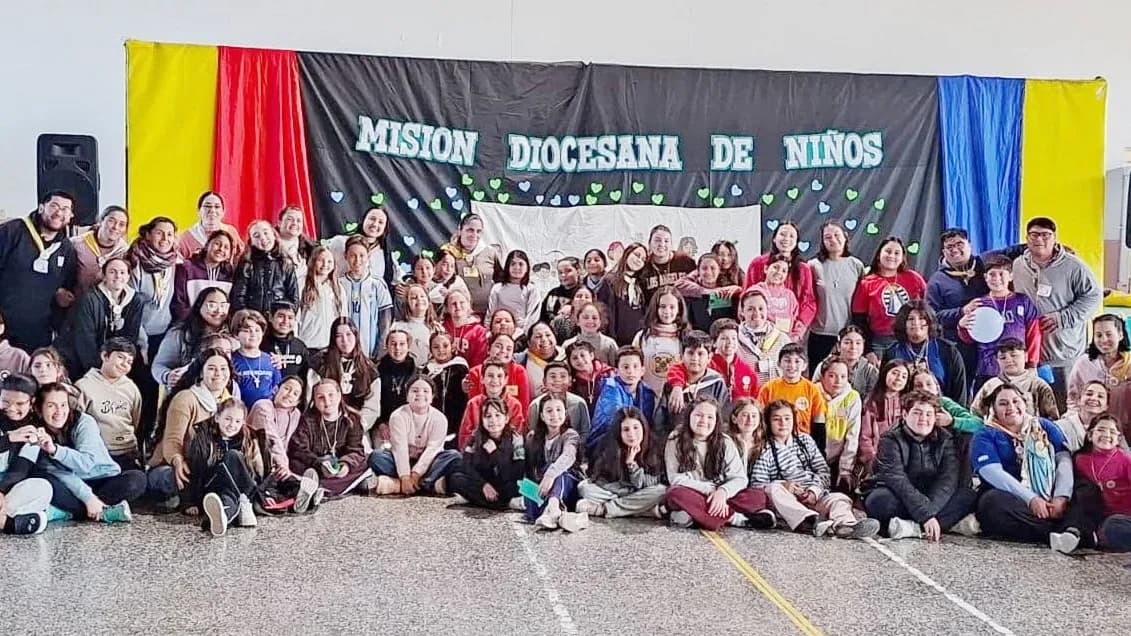 Chajarí fue sede de la Misión Diocesana de Niños de la Infancia y Adolescencia Misionera - imagen de origen