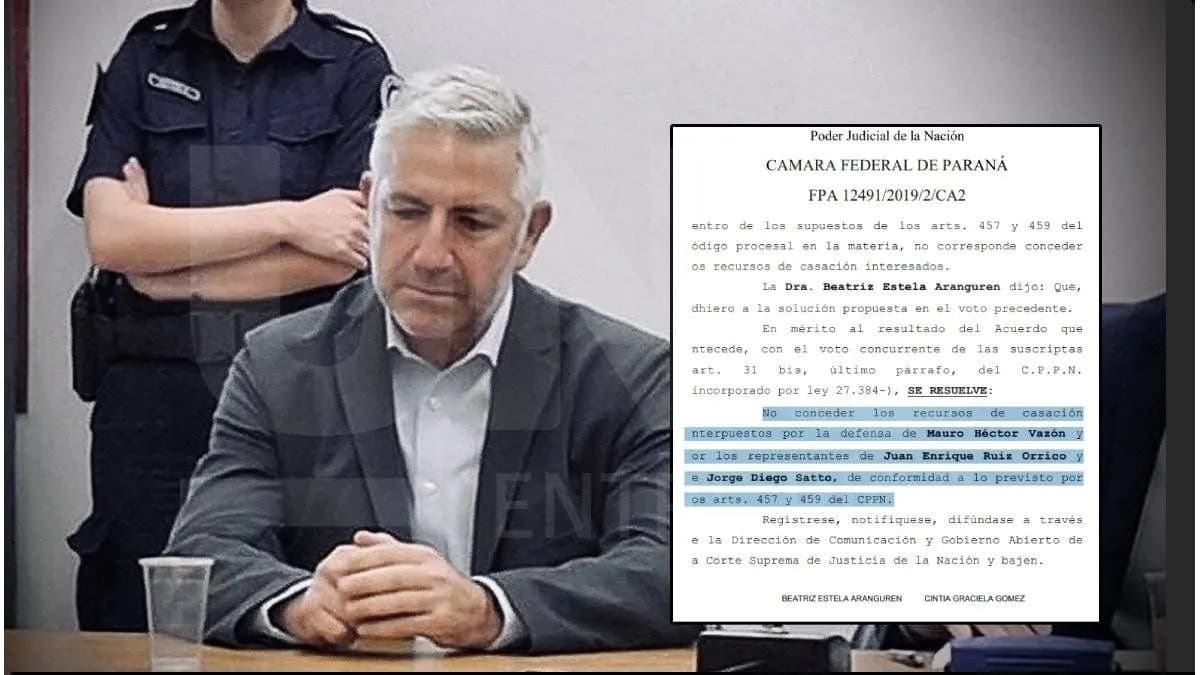 Tras ser condenado, Juan Ruiz Orrico batalla contra una causa en la Justicia Federal - imagen de origen