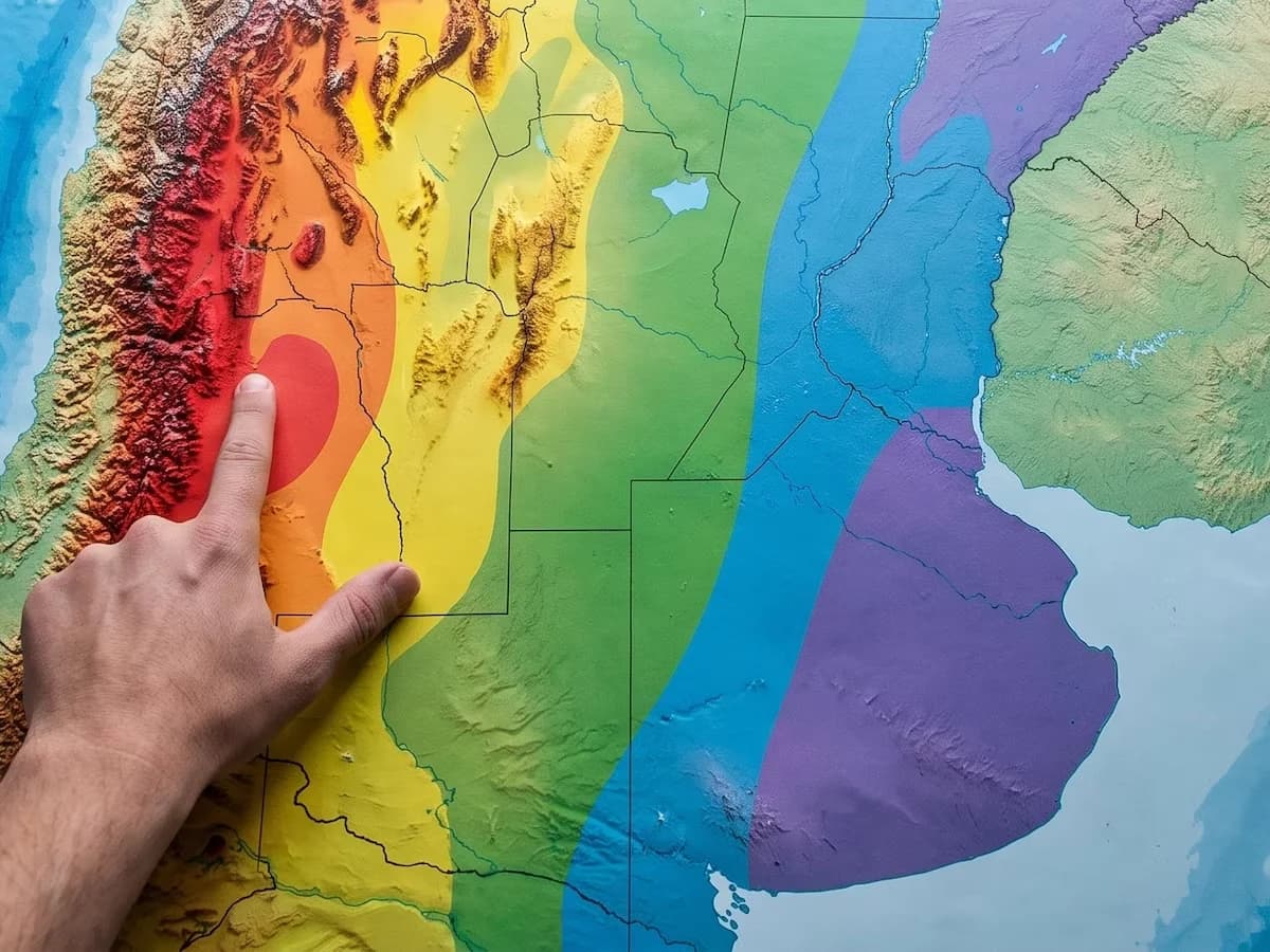 Cuáles son las zonas con mayor peligro de terremotos en Argentina - imagen de origen