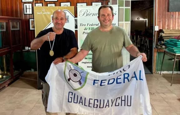 Tres tiradores de la ciudad lograron el primer puesto en dos competencias nacionales - imagen de origen