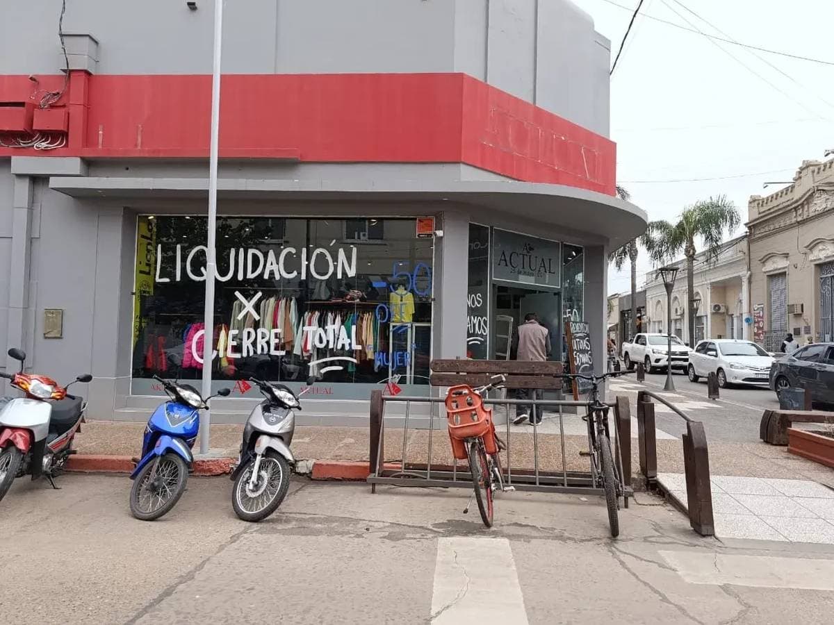 Se espiralizó la crisis en el comercio local: caen las ventas y cierran negocios céntricos - imagen de origen