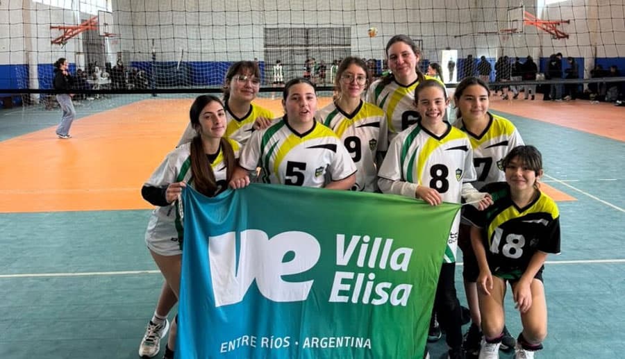 Villa Elisa participó de la etapa departamental de los Juegos Deportivos de Vóley - imagen de origen