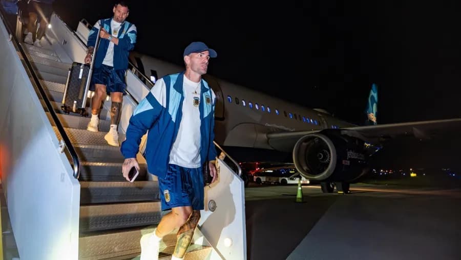 Cambio de planificación: Argentina viajó a Miami un día antes de lo previsto | Análisis - imagen de origen