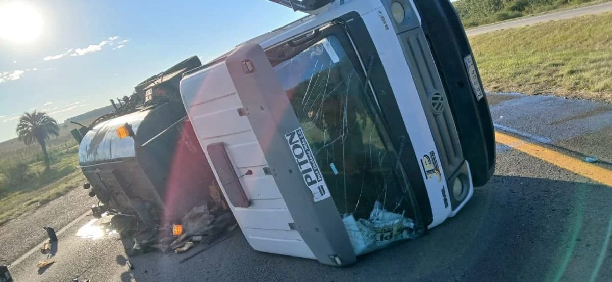 Precaución: tránsito reducido por un siniestro vial sobre la Autovía 14 - imagen de origen