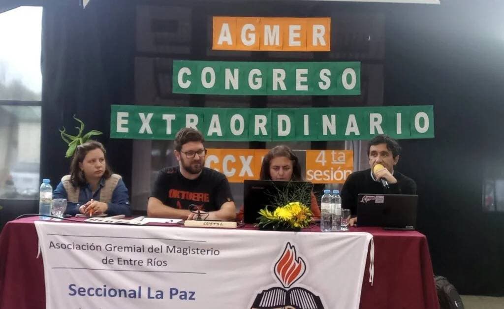 AGMER profundiza el plan de lucha y exige reabrir la paritaria - imagen de origen