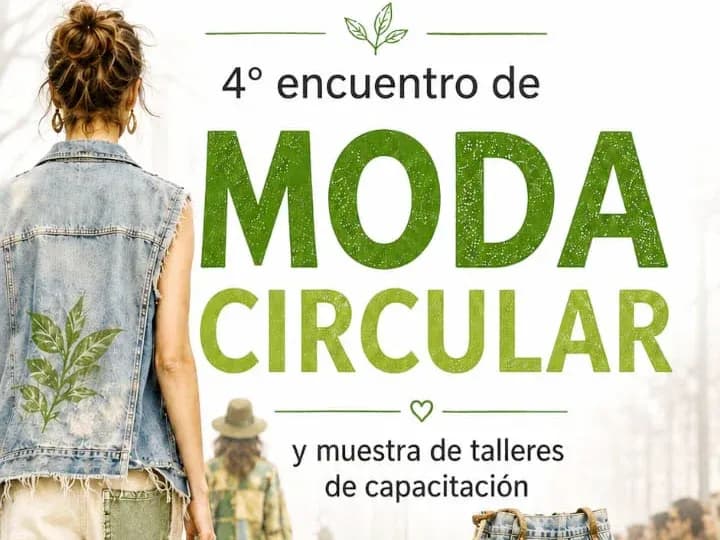 4° Encuentro de Moda Circular y muestra de talleres de capacitación - imagen de origen