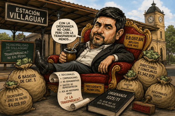 Villaguay: Fuertes lleva su sueldo bruto por encima de los 8 millones de pesos - imagen de origen