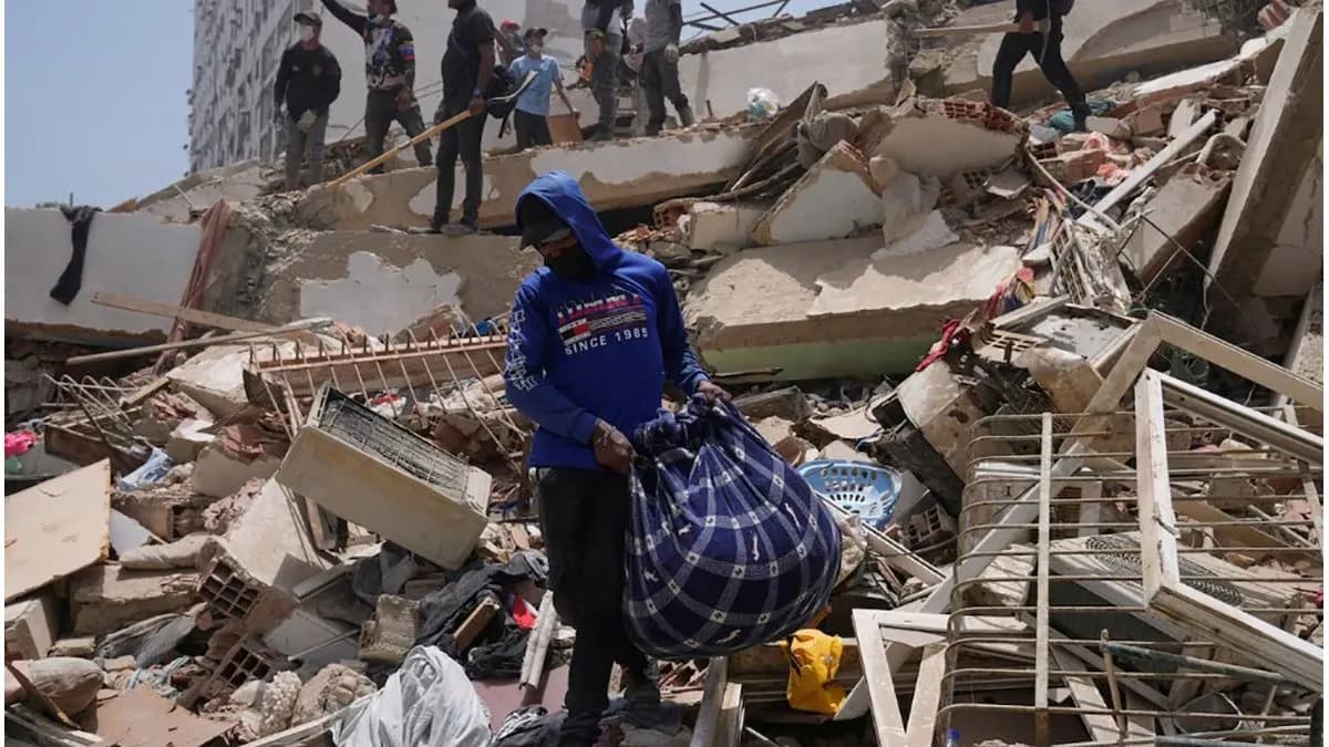 Venezuela: mientras siguen tareas de rescate hubo réplica - imagen de origen