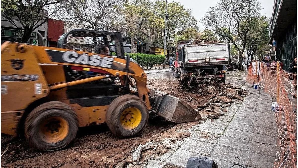 Paraná inició la renovación integral de calle 25 de Mayo con mejoras urbanas y de accesibilidad - imagen de origen