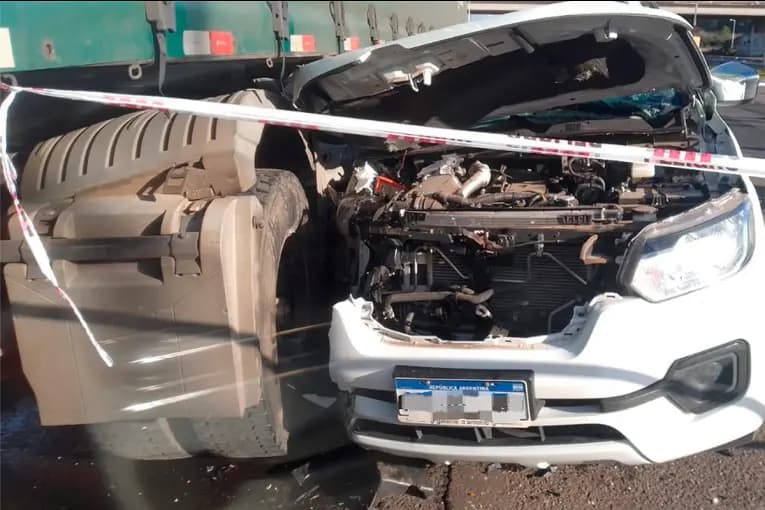 Video: así se produjo el accidente fatal en Ruta 14 y se conocieron las identidades de los fallecidos - imagen de origen