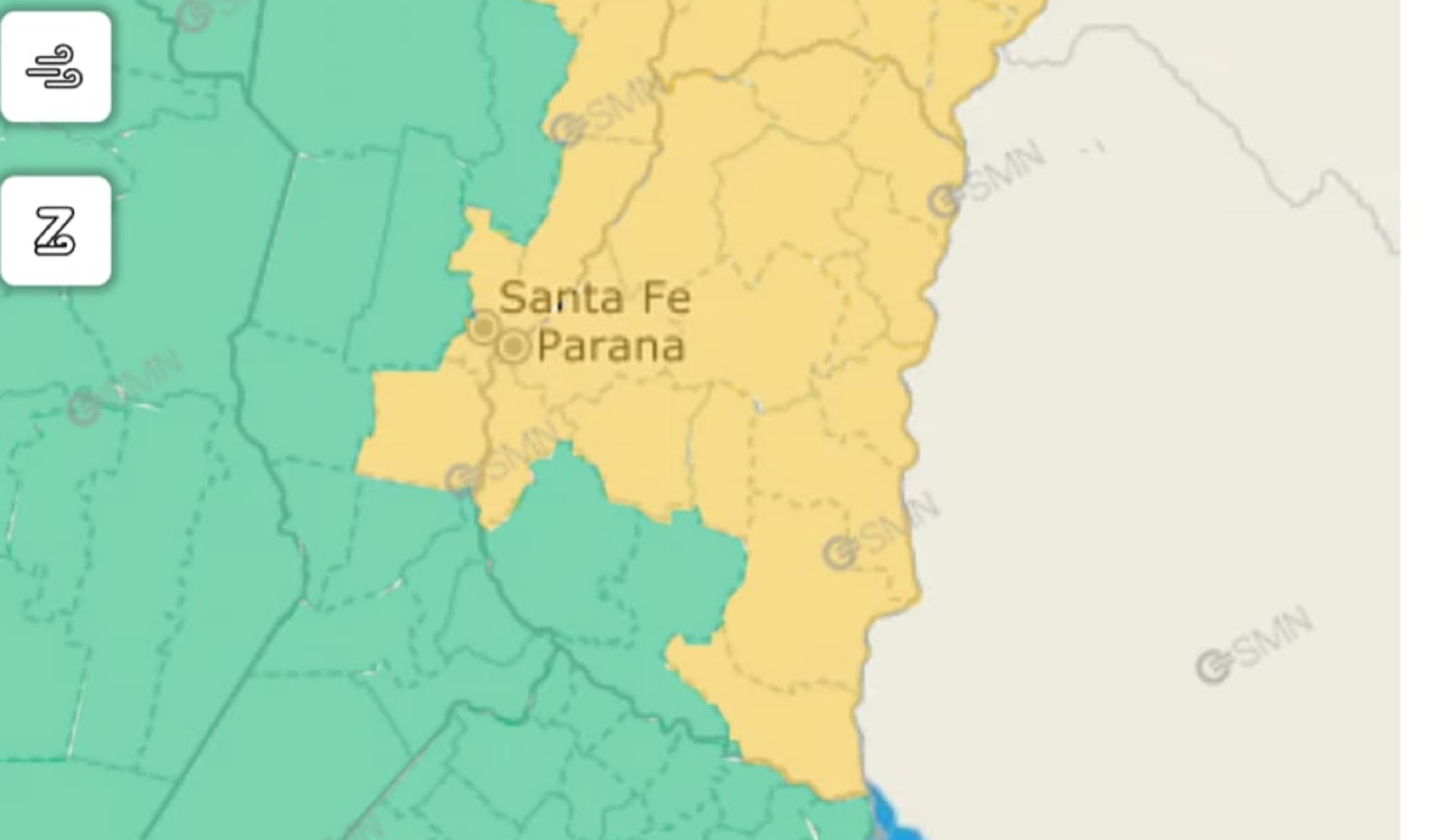 Continúa el alerta por lluvias y eventual caída de granizo este lunes - imagen de origen