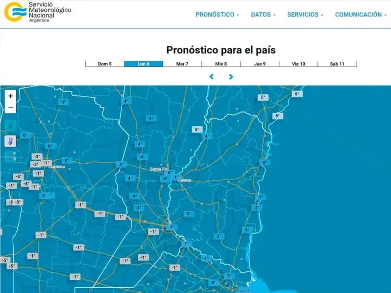 Inicia una semana sin lluvias, con mañanas heladas y tardes de hasta 18°C - imagen de origen