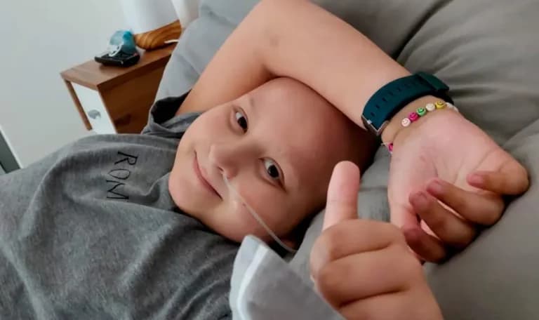Realizan campaña solidaria por niño entrerriano que padece leucemia - imagen de origen