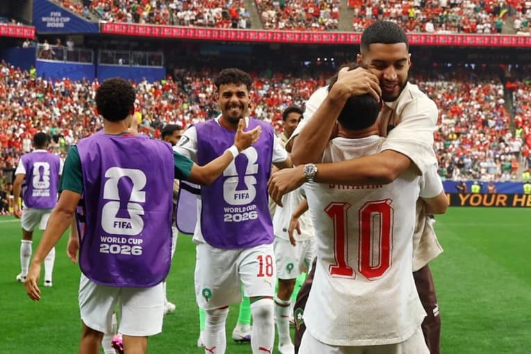 Marruecos aplastó a Canadá y se metió en los cuartos de final del Mundial - imagen de origen