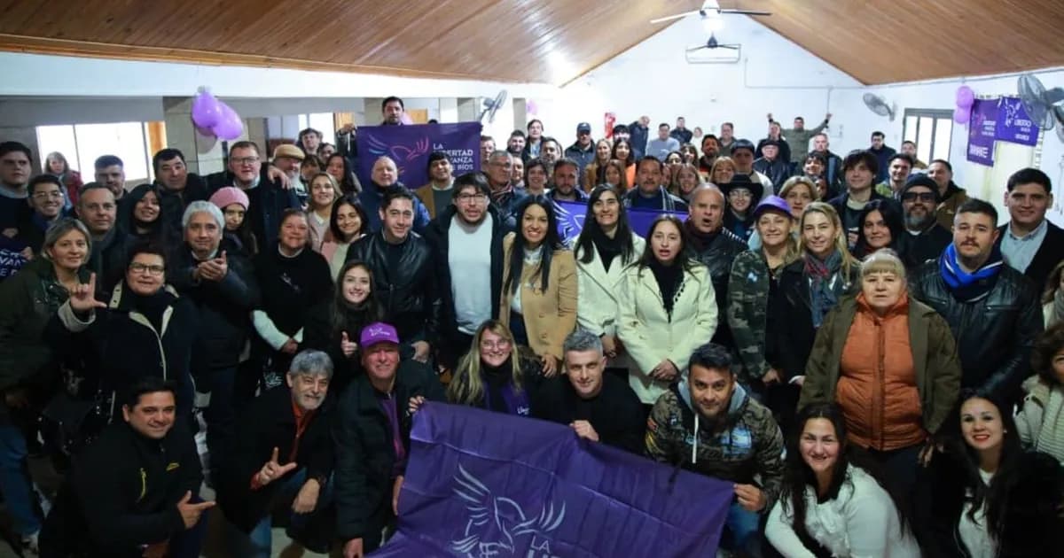 Entre Ríos: Fleitas reunió a la tropa de La Libertad Avanza y va a la pelea en los municipios - imagen de origen