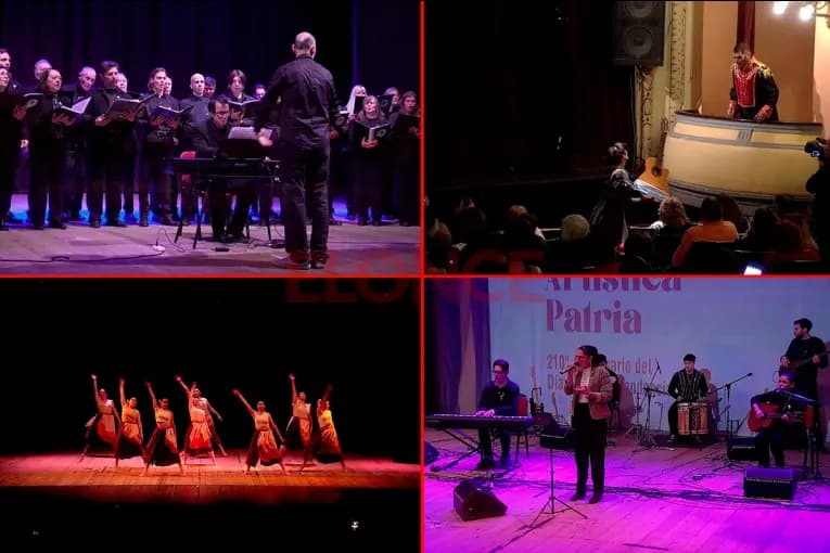 La Gala Artística Patria emocionó con música, danza y teatro en la antesala del 9 de Julio - imagen de origen