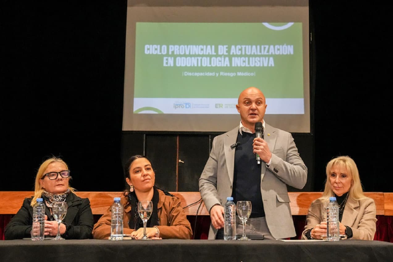 Salud e Iprodi iniciaron el ciclo Provincial de Actualización en Odontología Inclusiva - imagen de origen