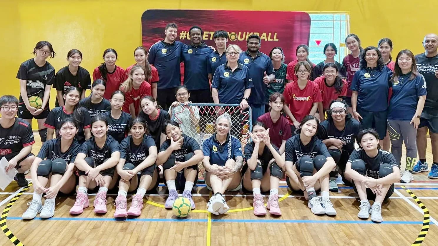 Concordienses fueron capacitados en Singapur para formar a los futuros árbitros y entrenadores de tchoukball - imagen de origen