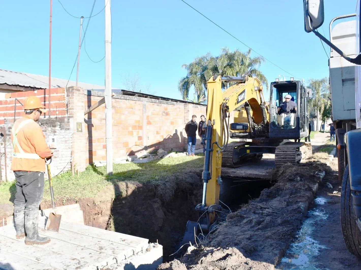 La municipalidad realiza obras hidráulicas en distintos puntos de la ciudad - imagen de origen