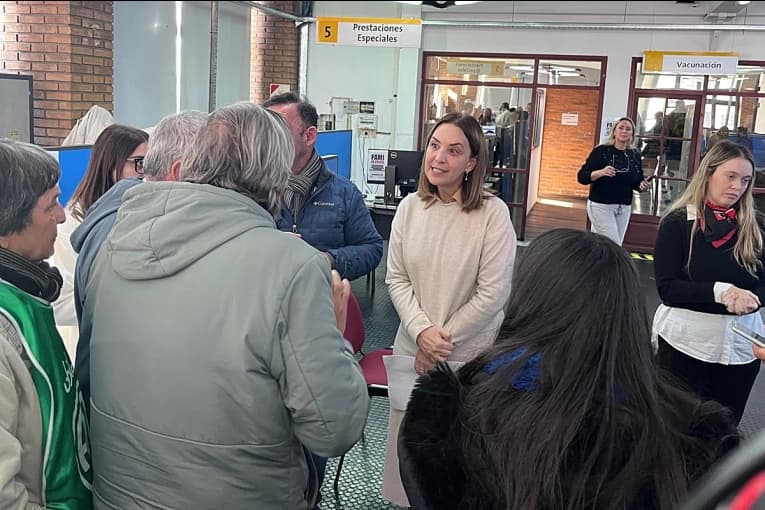 La titular del PAMI se refirió a la última protesta y aseguró que “los pagos de prestadores están al día” - imagen de origen
