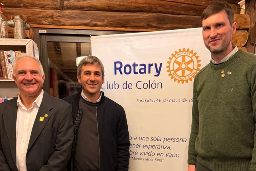 Colón: Renovación de autoridades del Rotary Club - imagen de origen