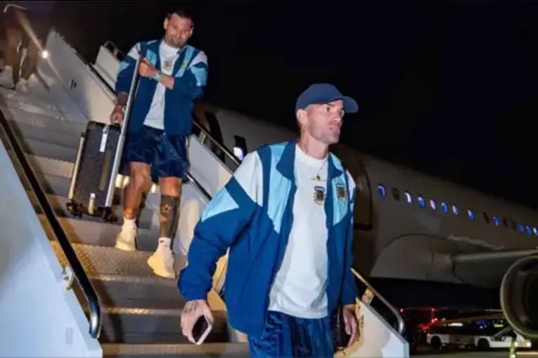 La Selección Argentina ya está en Miami y se prepara para enfrentar a Cabo Verde - imagen de origen