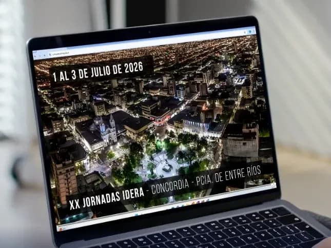 Jornadas IDERA 2026: se realizará un taller sobre gestión de riesgo de desastres - imagen de origen