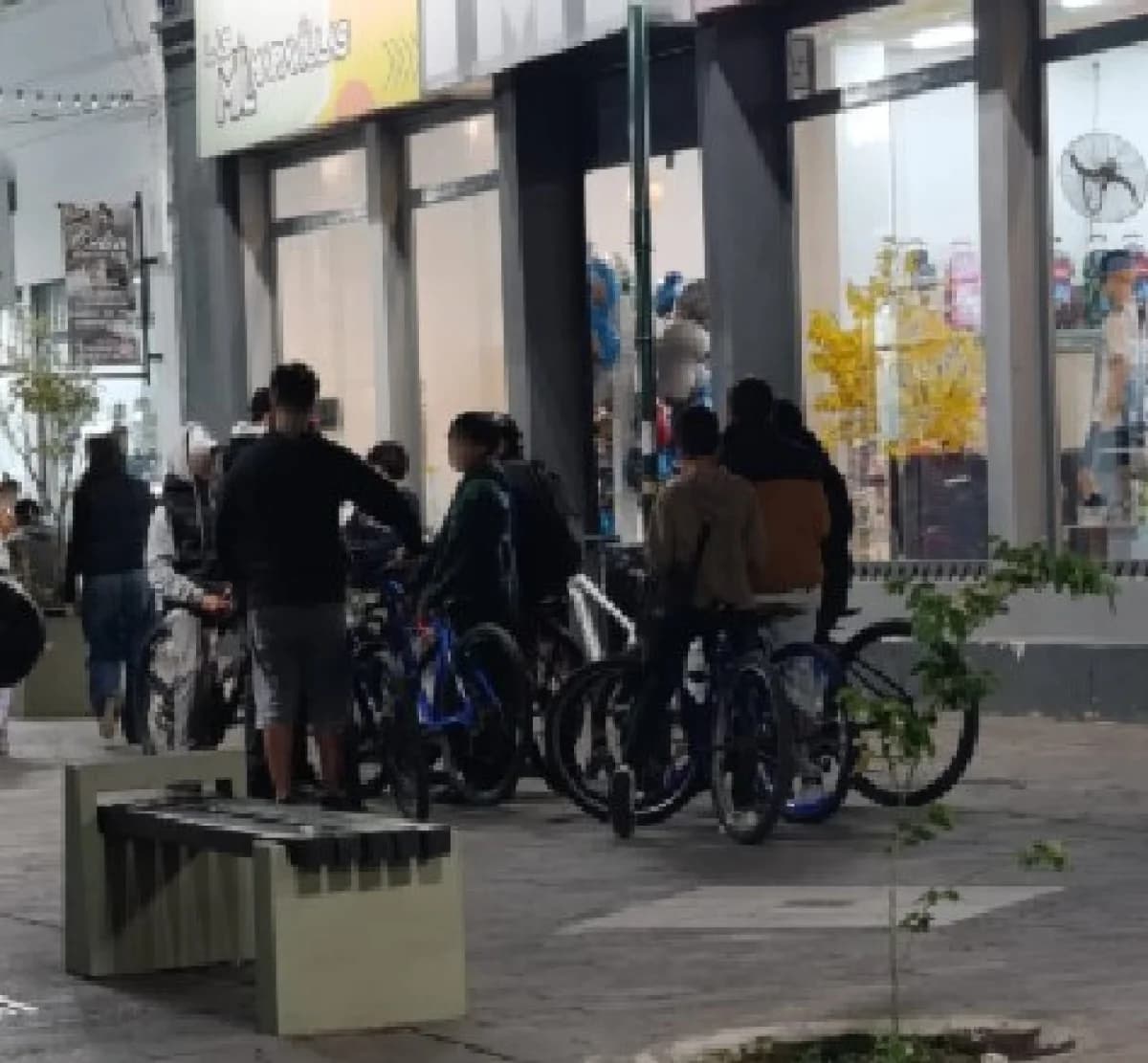Reaparecen las quejas por adolescentes que circulan en bicicleta entre peatones en la Peatonal y Plaza Ramírez - imagen de origen