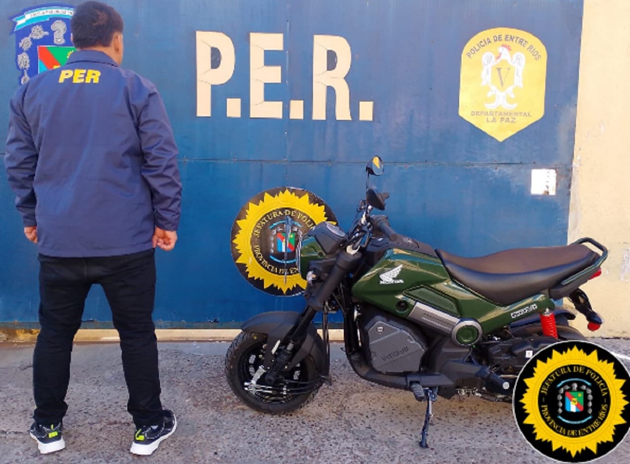 Secuestraron moto y otros elementos vinculados a una gestión fraudulenta de préstamo - imagen de origen