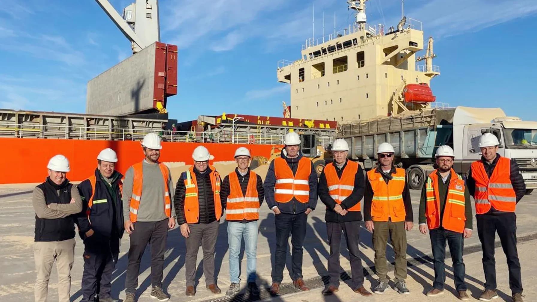 Concretan la primera exportación de soja no modificada genéticamente desde el Puerto de Concepción del Uruguay - imagen de origen