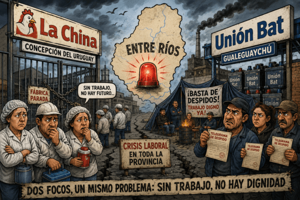 Crisis laboral en Entre Ríos: Concepción del Uruguay y Gualeguaychú encienden la alarma industrial - imagen de origen