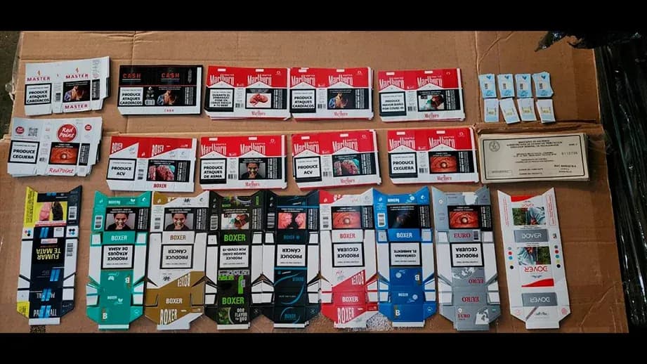 Gualeguaychú: desbarataron una organización que distribuía cigarrillos apócrifos y hay cinco imputados - imagen de origen