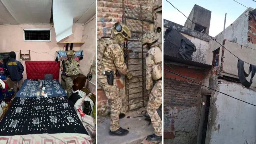 Golpe al clan narco del "Puti" Páez del barrio Lomas II: siete detenidos con cocaína, marihuana y dinero | Análisis - imagen de origen