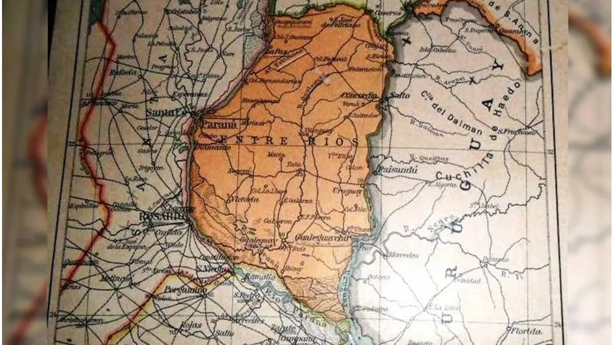 11 de agosto: El día que nació el nombre de la provincia de Entre Ríos - imagen de origen