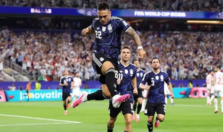 Argentina derrotó 3 a 1 a Jordania y el viernes enfrenta a Cabo Verde - imagen de origen