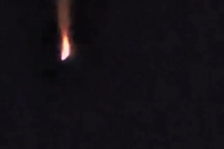 Testigos pudieron ver una "bola de fuego" surcando el cielo concordiense - imagen de origen