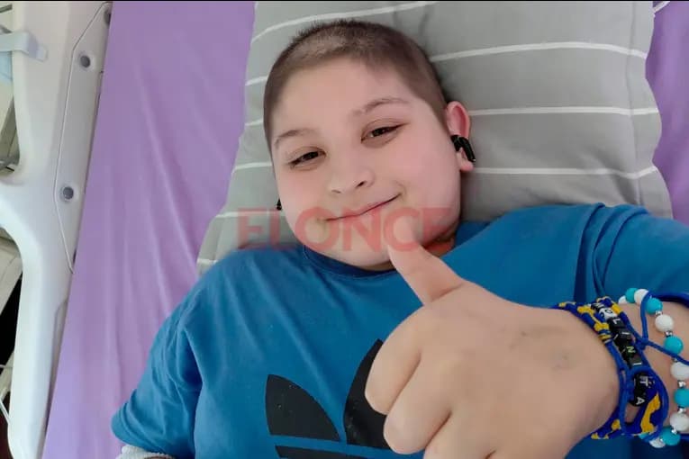 Elías enfrenta nueva etapa contra la leucemia y su mamá pide ayuda para continuar el tratamiento - imagen de origen