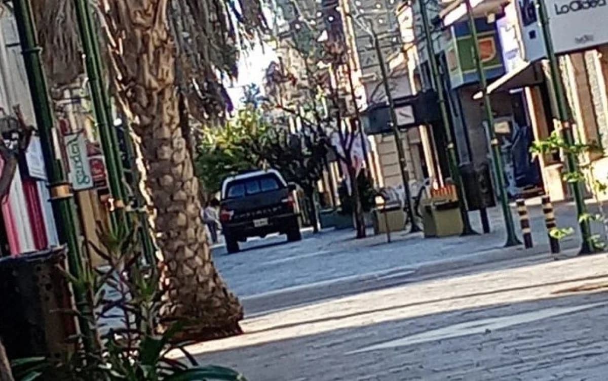 Vecinos denuncian que vehículos circulan por la peatonal y reclaman mayores controles - imagen de origen
