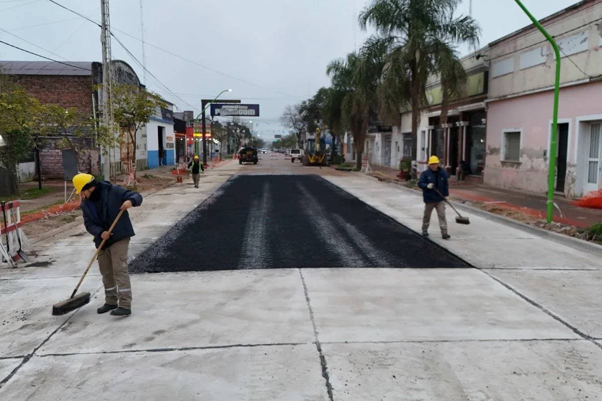 Luego de tres meses, finalizaron las obras en avenida Del Valle y Constitución y habilitaron el tránsito - imagen de origen