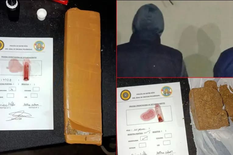 Secuestraron un kilo de marihuana y detuvieron a un joven tras un allanamiento en Paraná - imagen de origen