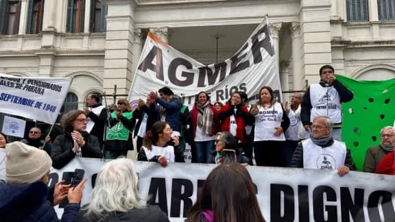 Movilización de la Multisectorial: Sindicatos volvieron a rechazar el ajuste y la reforma previsional - imagen de origen