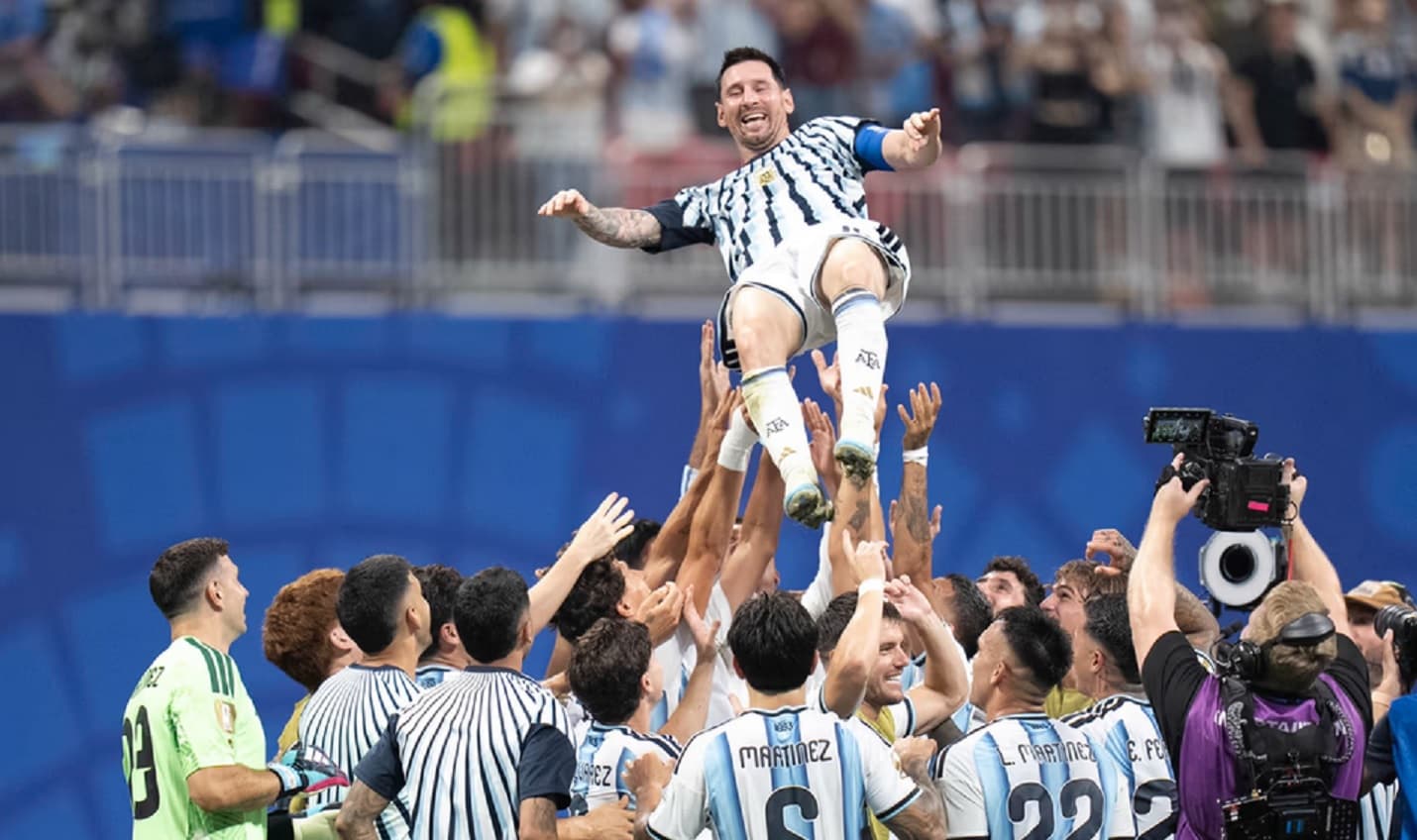 Argentina le ganó 3-2 a Egipto en un partido increíble - imagen de origen