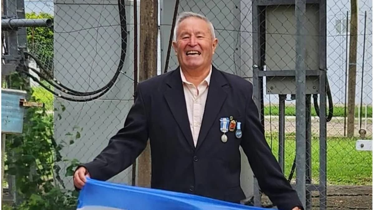 Entre Ríos: falleció un ex combatiente de Malvinas y en su pueblo declararon duelo - imagen de origen