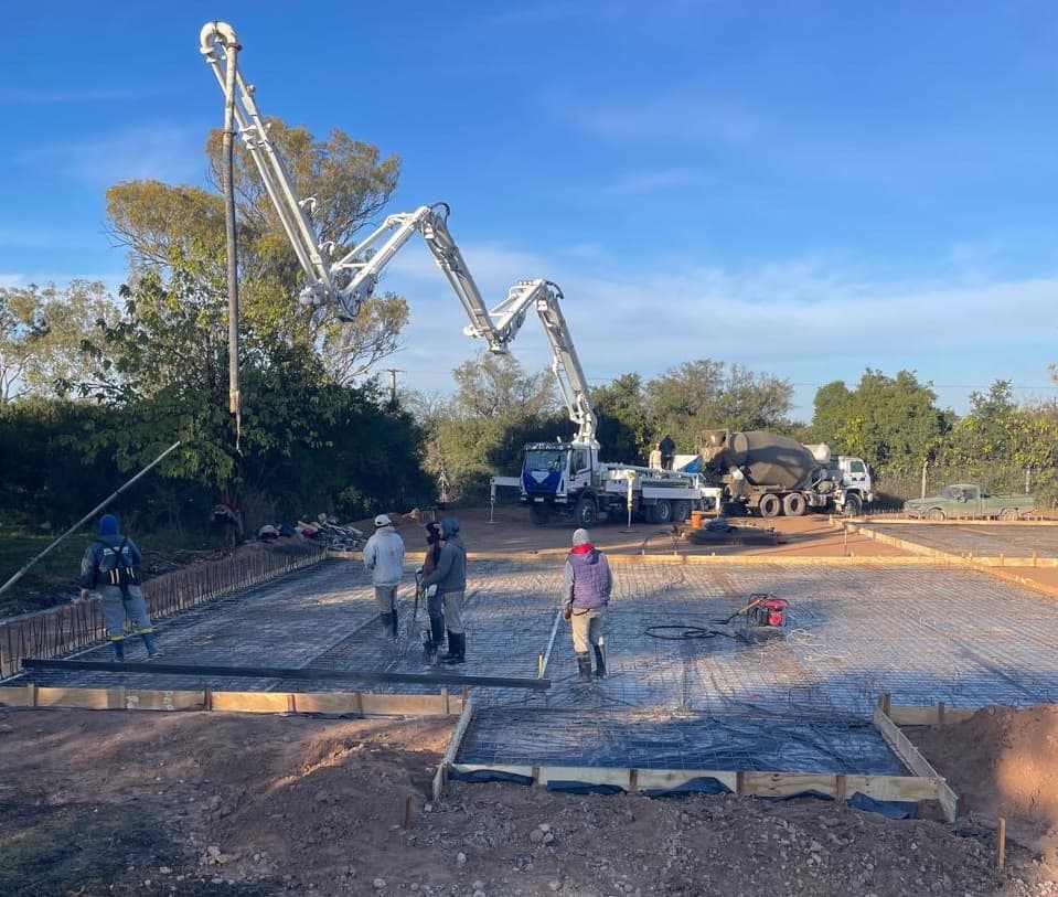 Avanza la construcción del playón en el relleno sanitario - imagen de origen