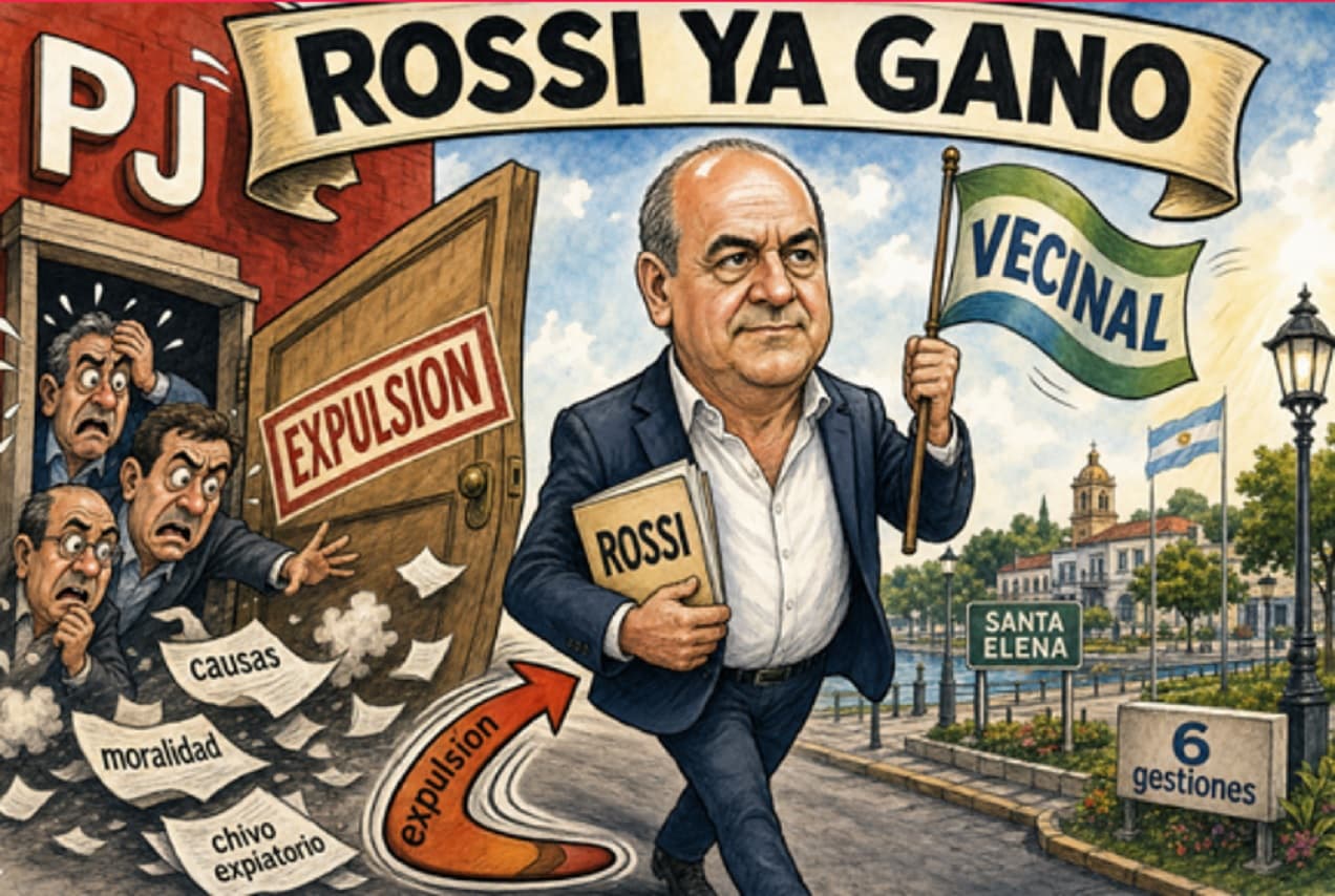 Rossi ya ganó: ¿la expulsion del PJ da credito politico? - imagen de origen