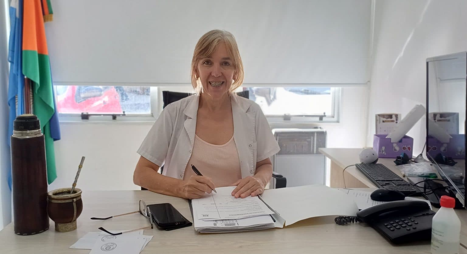 Cesantearon a la exdirectora del Hospital Santa Rosa de Chajarí, Fernanda Lalosa - 7PAGINAS - imagen de origen