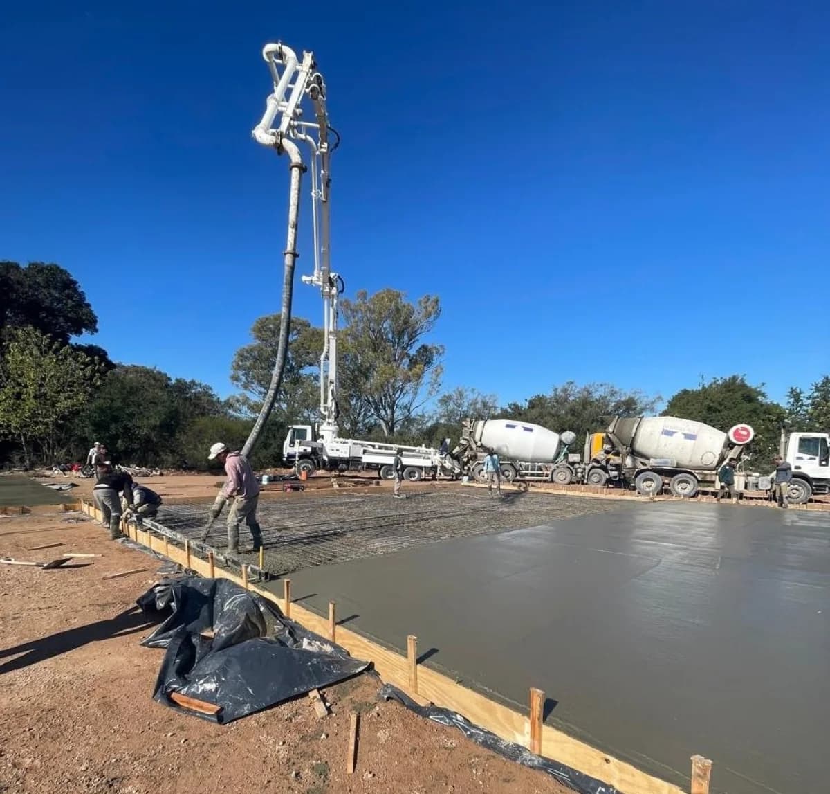 Avanza la construcción del playón en el relleno sanitario - imagen de origen