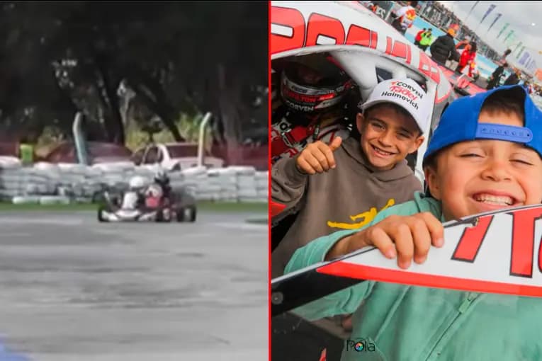 De tal palo, tal astilla: el video de la gran maniobra del hijo de Mariano Werner en el karting - imagen de origen